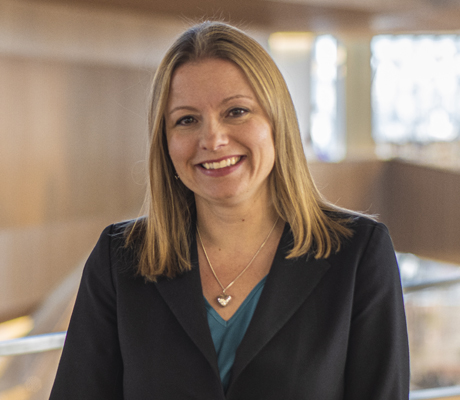 A headshot of Heather Robertson