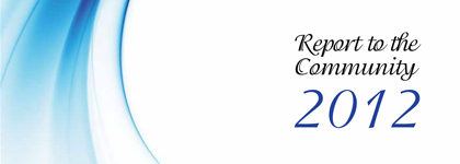 Report to the Community 2012 420x150