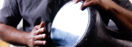 A photography of someone playing the Dumbek and DJembe Drum.