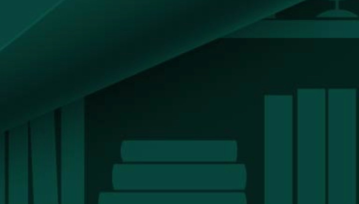 Freedom to read green graphic with books on shelf