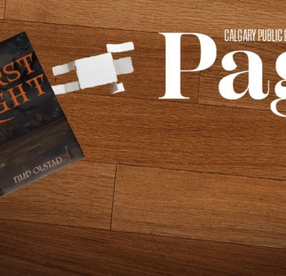 A book with a small figure made of paper and the title Page.