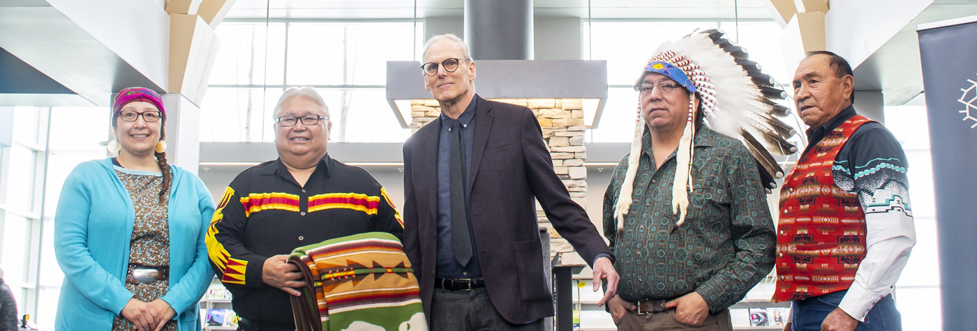 Crowfoot Library Hosts Name Ceremony 