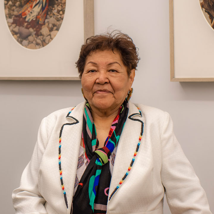 A headshot of Elder Ruth Scalp Lock