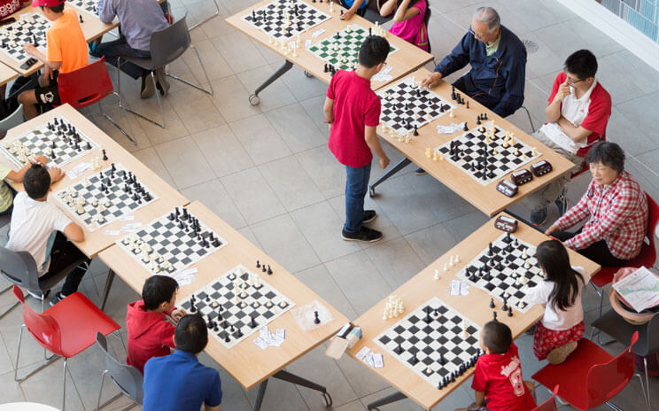 Chess in the Library