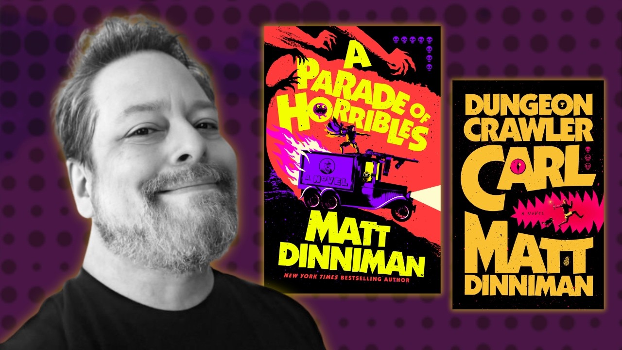 Author Talks: Apocalyptic Mayhem, Lava-Spitting Llamas, and One Very Sassy Cat: Surviving the Universe’s Most Twisted RPG with Matt Dinniman
