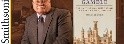 Author Talks Book Smithson's Gamble with man Tom D. Crouch