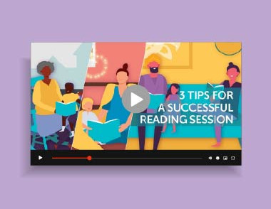 Video thumbnail for 3 Tips for a Successful Reading Session.