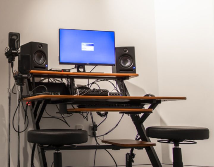 background image: desk