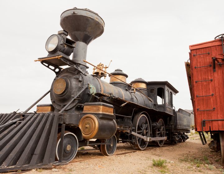 background image: Historic Train