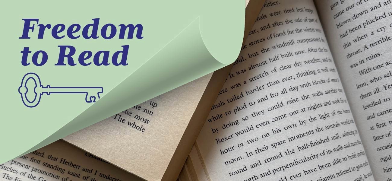 Freedom to Read Week: Open Pages - Open Minds