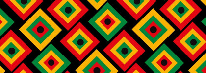 General Black History Month diamond patterns in black red green and yellow 1300x600 compressed