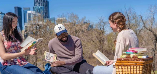 Adults reading